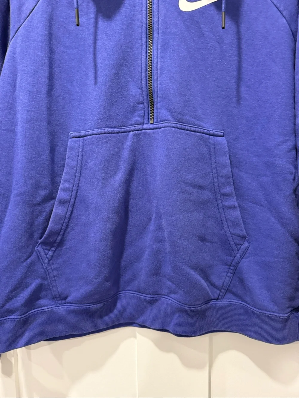 Nike Rally Women's 1/2-Zip Fleece Pullover in Indigo